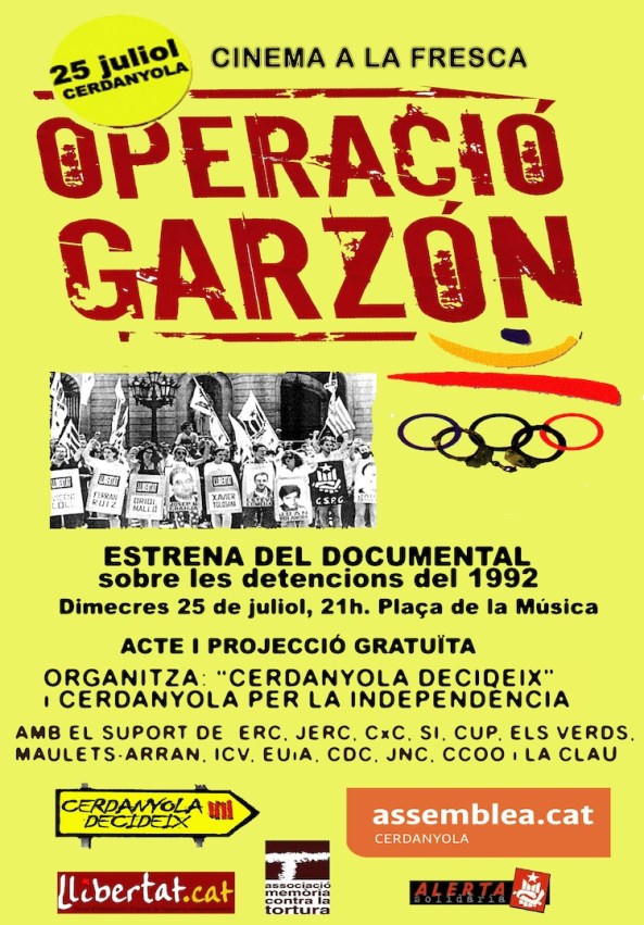 Cartell Operació Garzón
