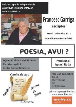 Fulletó Francesc Garriga Barata A5 BN