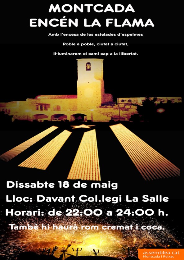 encén la flama montcada anc