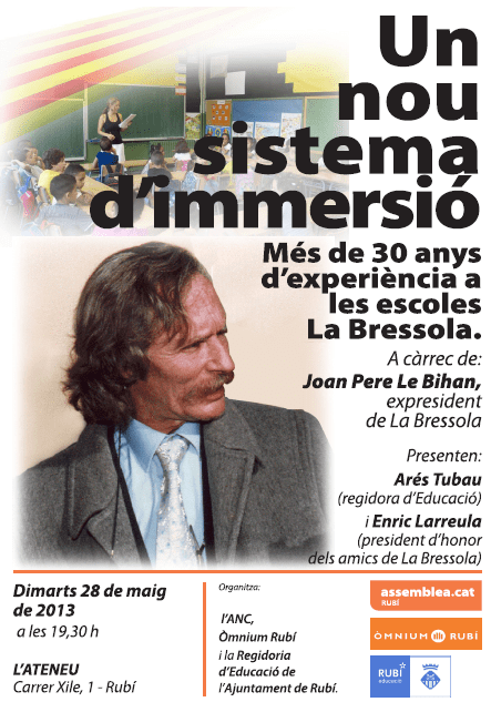 nou sistema immersio bressola