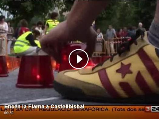 Encén la Flama a Castellbisbal