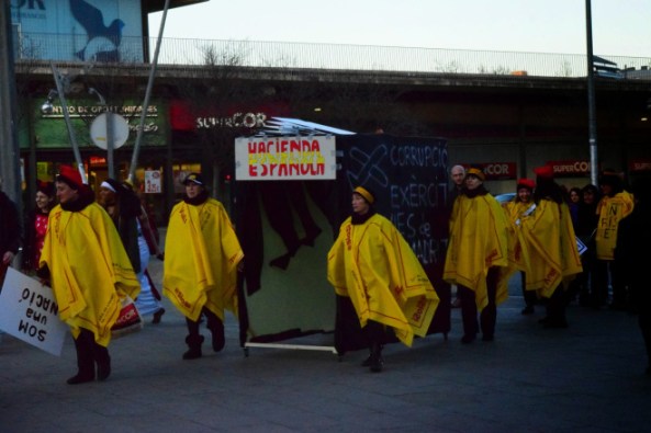 El "túnel" de la hisenda espanyola. Foto: Miquel Noguera.