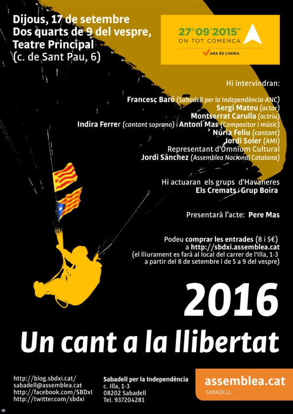 17_09_2015 Cant a la llibertat