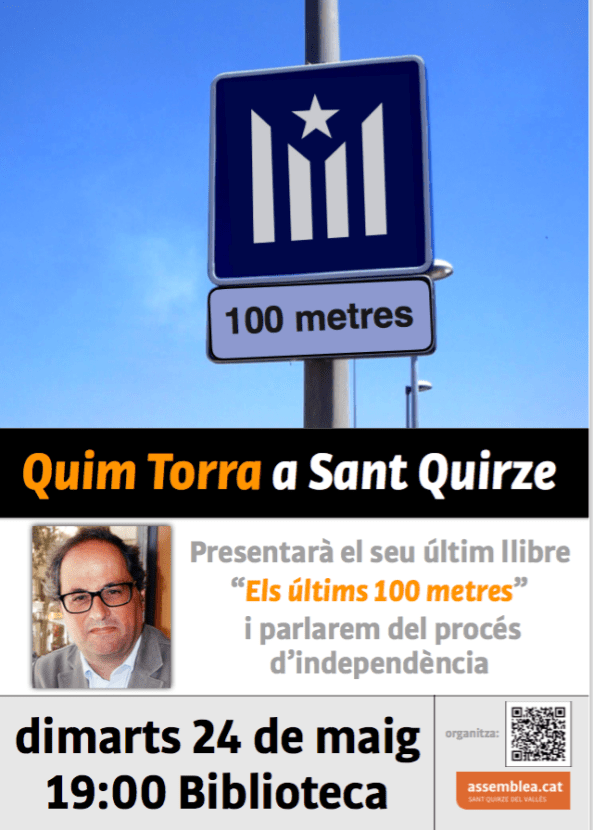 Quim Torra a Sant Quirze