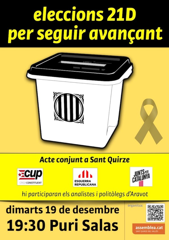 Acte conjunt dels 3 partits 21D PETIT